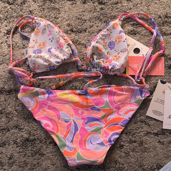 NWT Maaji Colorful Swirl Bikini Set - Picture 2 of 4